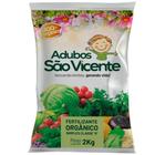 Fertilizante / Adubo Orgânico Peletizado Classe A São Vicente 2kg