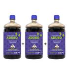 Fertilizante Plantas 100% Orgânico Húmus Liquido Concentrado 3x500ml - Armazém do Adubo