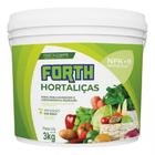 Fertilizantes Forth Hortaliças Balde 3 kg Crescimento Produção NPK+9