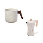 Fervedor Ceramic Life 2l Cafeteira Italiana Alumínio Brinox