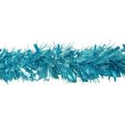 festão de Natal Metalizado Candy Azul - 1,8m x 7cm