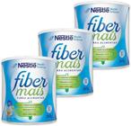 Fiber Mais Nestlé, (kit Com 03 Latas De 260gr) Suplemento
