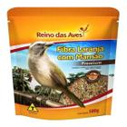 Fibras Laranja Com Mamão 500Gr (Trinca-Ferro) - Reino das aves