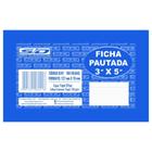 Ficha Pautada 3x5" São Domingos 100 Folhas