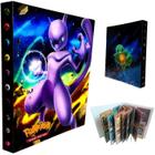 Fichário Album Pasta Mewtwo Comporta até 240 Cartas Pokemon