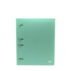 Fichario Escolar Caderno Argolado Colegial Tons Pastel Verde Rc4ebc Yes