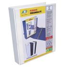 Fichario pvc lombo 4,5cm 4 argolas branco acp