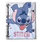 Fichário Stitch Universitário em PVC Cristal - Dac