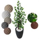Ficus Verde Figueira Planta Artificial com Vaso Decorativo