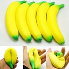 Fidget Toy Squeezing Banana Frutas Brinquedo Elástico Aliviar O Estresse Descompressão De Banana Vent Brinquedo