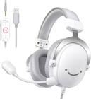 FIFINE-USB Gaming Headset, 7.1 Surround Sound, 3.5mm Jack