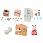 Figura com Acessórios - Sylvanian Families - Primeiros Móveis - Epoch Magia