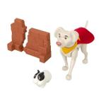 Figura DC Superpets Krypto Super Soco HGL12 - MATTEL