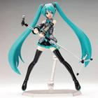 Figura de Ação Anime Hatsune Miku - Articulada, PVC, Colecionável