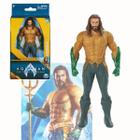 Figura de Ação Aquaman 15cm Roupa Dourada O Reino Perdido