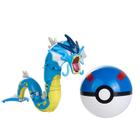 Figura de ação Boneco Pokemon articulado na pokebola Brinquedo Mewtwo Pikachu Greninja Solgaleo Lunala Charizard Gyarad