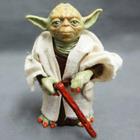 Figura de ação do Mestre Jedi Yoda das Guerras Clônicas de Star Wars com 13cm