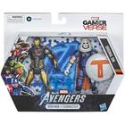 Figura de acao gamer verse homem de ferro vs taskmaster vingadores 15cm hasbro