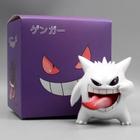 Figura de Ação Gengar Pokémon - 9cm, PVC, Transparente