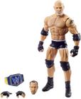 Figura de ação Goldberg Elite Collection - Universal Champ e BuildAFigure Rocco. Presente para fãs WWE