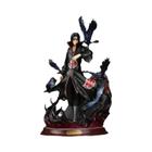 Figura de Ação Naruto Shippuden - Itachi Uchiha e Corvo - 25cm - PVC