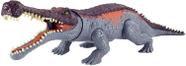 Figura de Ação Sarcosuchus Jurassic World - Mordida e Ataque com Cauda