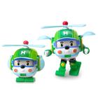 Figura de Brinquedo de Ação Transformável Robô Robocar Poli Helly, 4 polegadas