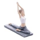 Figura Decorativa De Mesa Yoga Wolff Resina