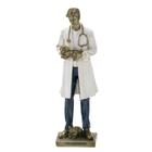 Figura Decorativa Estatueta Homem Veterinário 25 X 7 X 6 Cm