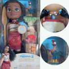 Figura Delux Moana e Heihei c/ Acessório e Som Moana 2 Sunny - Sunny Brinquedos