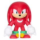Figura Elástica - Goo Jit Zu - Knuckles - Sonic The Hedgehog - 13 cm - Sunny