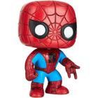 Figura Funko POP! Vinil Marvel Spider Man de 10 cm com cabeça de bobble