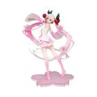 Figura Kawaii Anime Vocaloid - Vestido de Casamento Maiô PVC Colecionável