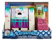 Figura Minecraft Legends O Devorador com Slime - Mattel Hnc08