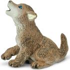 Figura modelo de plástico Wolf Pup de 4,7 cm da Figurine Safari Ltd.