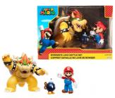 Figura Nintendo Super Mario, Bowser e Boo - Pack com 3 Unidades