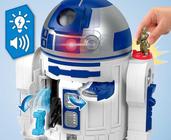 Figura Star Wars R2-D2 Bot Imaginext 44 cm luz e som Mattel