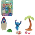 Figura Stitch c/ Surf e Acessórios Disney Stitch Sunny 3990