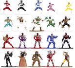 Figuras colecionáveis de metal fundido 1.65 dos Power Rangers - pacote de 20 unidades