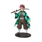 Figuras de Ação Demon Slayer - Tanjiro, Nezuko, Zenitsu e Inosuke - PVC