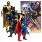 Figuras de ação McFarlane Toys DC Multiverse 3pk Batman, Supergirl e Dr.Fate (Injustice 2)