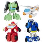 Figuras de ação Transformers Rescue Bots Griffin Rock Team