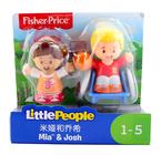 Figuras Fisher-Price Little People Josh e Mia