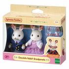 Figuras - Sylvanian Families - Avós Coelhos Chocolate - Epoch Magia