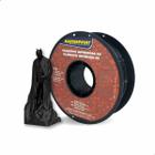 Filamento De Impressora 3d Petg 1,75mm 1kg Resistente Preto