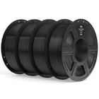 Filamento para impressora 3D ELEGOO PLA 1,75 mm preto 4 kg