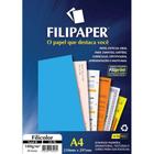 Filipaper Filicolor 180g/m² (50 folhas azul ) A4 FP03416
