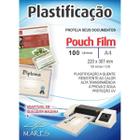 Filme para Plastificação Aurora - Tamanho A4 - 100 Folhas