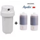 Filtro Agua Multiuso AP200 Branco Aqualar 3M + 2 Refil EXTRA