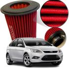 Filtro Ar Esportivo Ford Focus Ano 2009 A 2013 Motor 1.6 2.0 Glx Titanium Flex Gl Se Ghia S Plus Powershift Xr 2010 2011 2023 lavável reutilizável